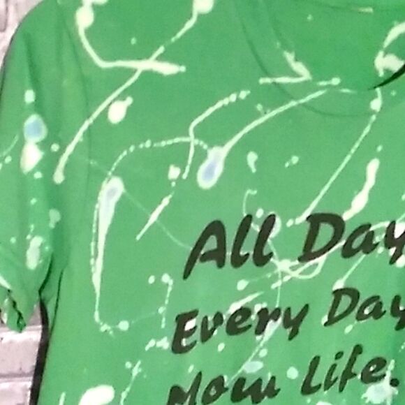 grunge bleach mod mom life tshirt - Picture 7 of 9